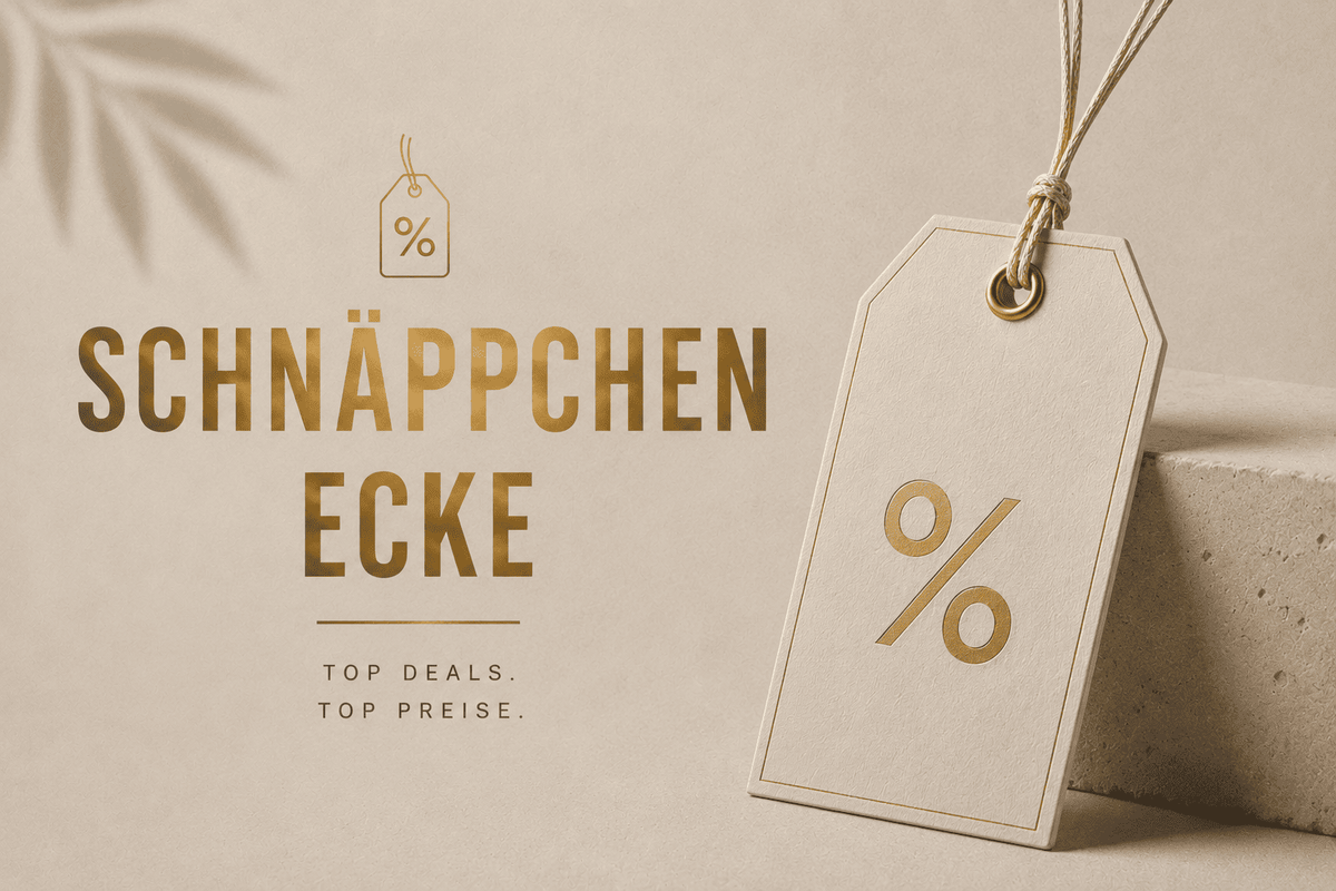 Schnäppchen Ecke Kategoriebild mit den günstigsten Nike, Jordan, adidas, New Balance und Yeezy Modellen