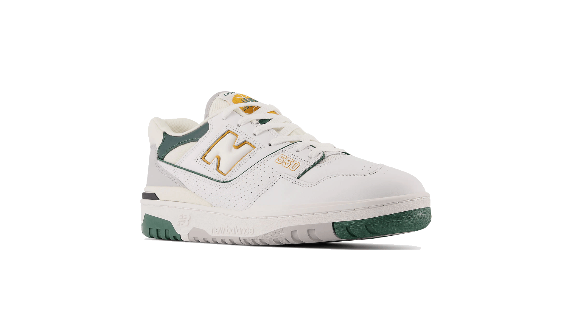 New Balance 550 Kategoriebild mit Retro-Basketball-Sneaker und klassischem Lifestyle-Design