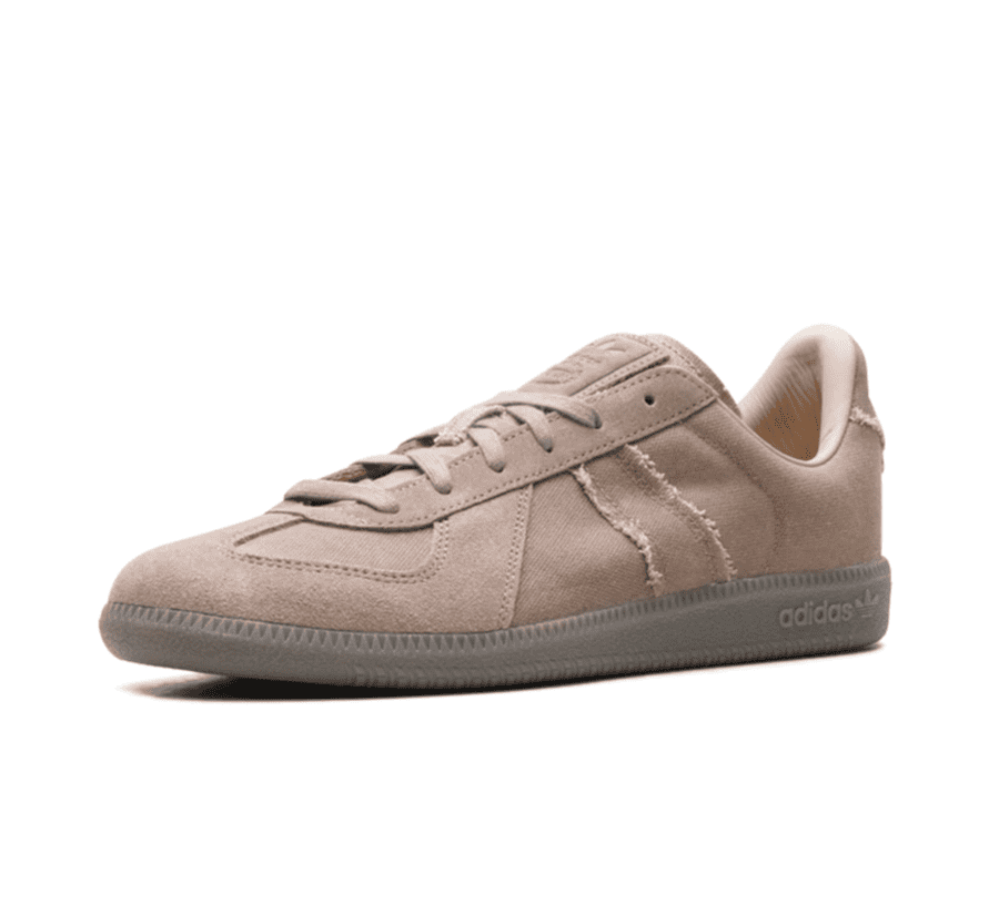 Adidas BW Army Beige Brown einzelner Schuh seitlich mit Gum-Sohle