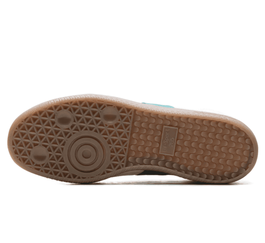 Adidas BW Army Core White Power Green Outsole unten mit klassischem Profil