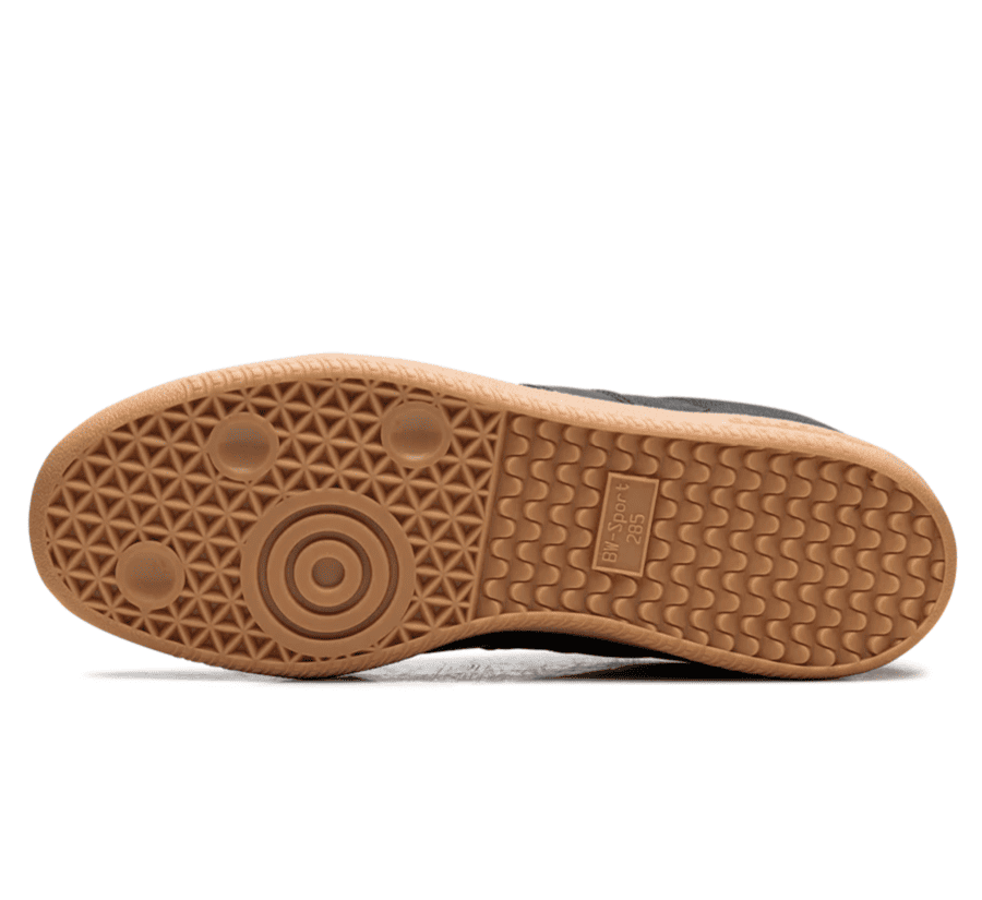 Adidas BW Army Lux Black Gum Outsole unten mit klassischem Profil