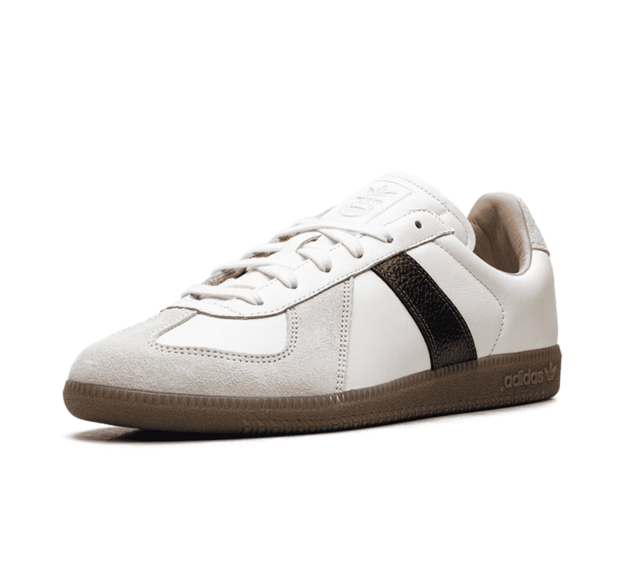 Adidas BW Army White Night Indigo einzelner Schuh seitlich mit Gum-Sohle
