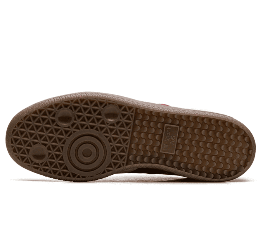adidas BW Army White Team Victory Red Gum HQ9264 Outsole unten mit Gum-Gummisohle