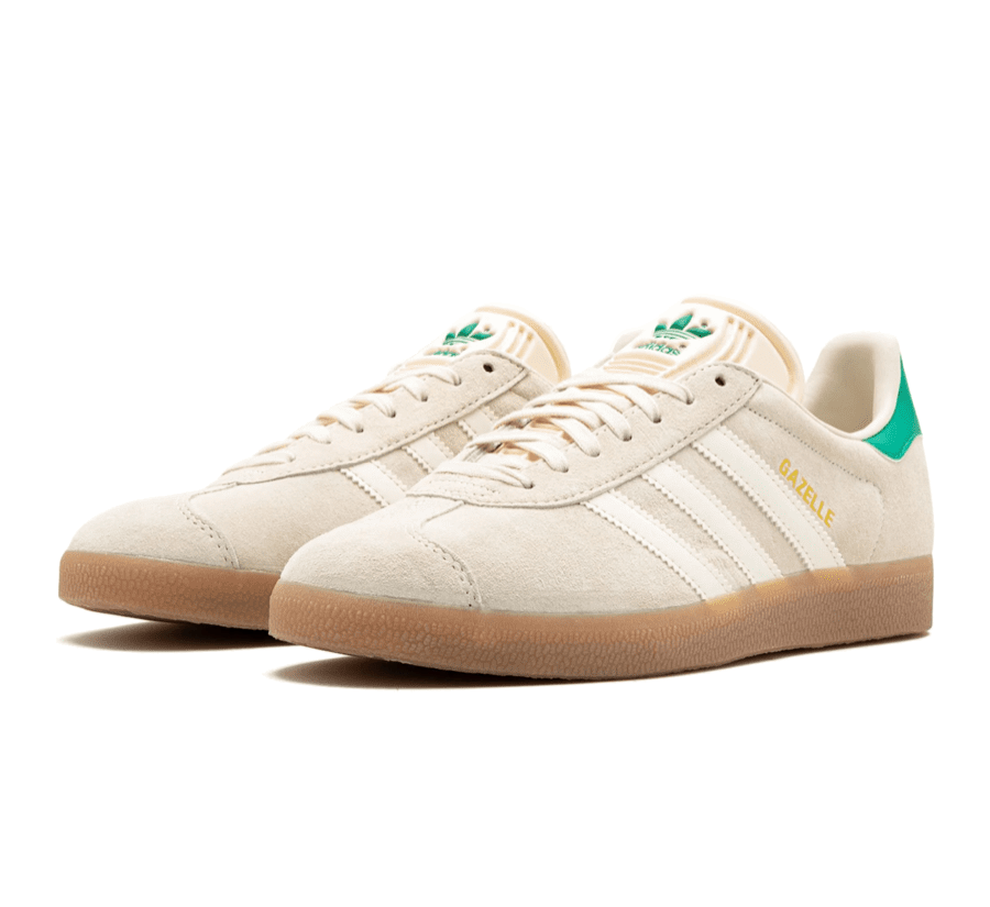 Adidas Gazelle Wonder White Green Gum