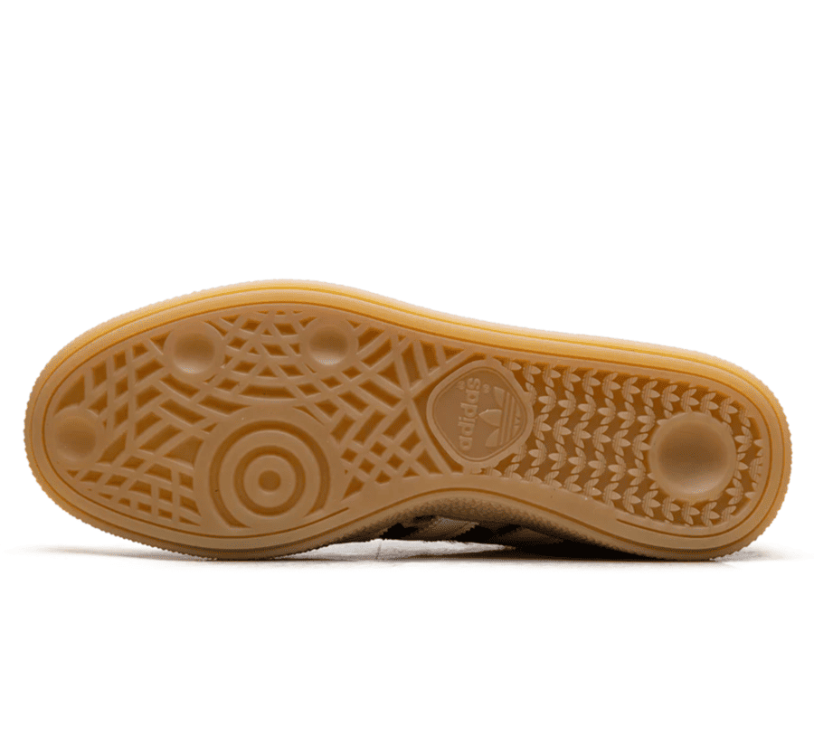 Adidas Handball Spezial Leopard Magic Beige Outsole unten mit klassischem Profil