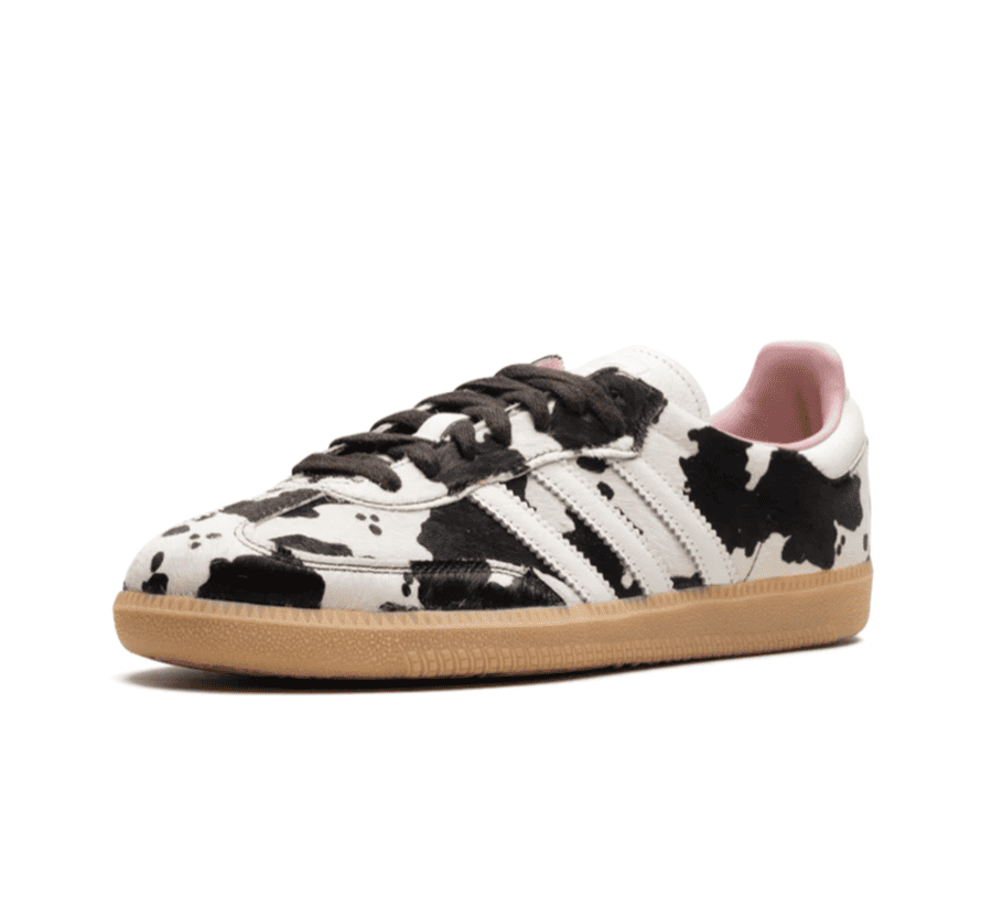 Adidas Samba Cow Print (W) - Kuh Print pinker Sneaker