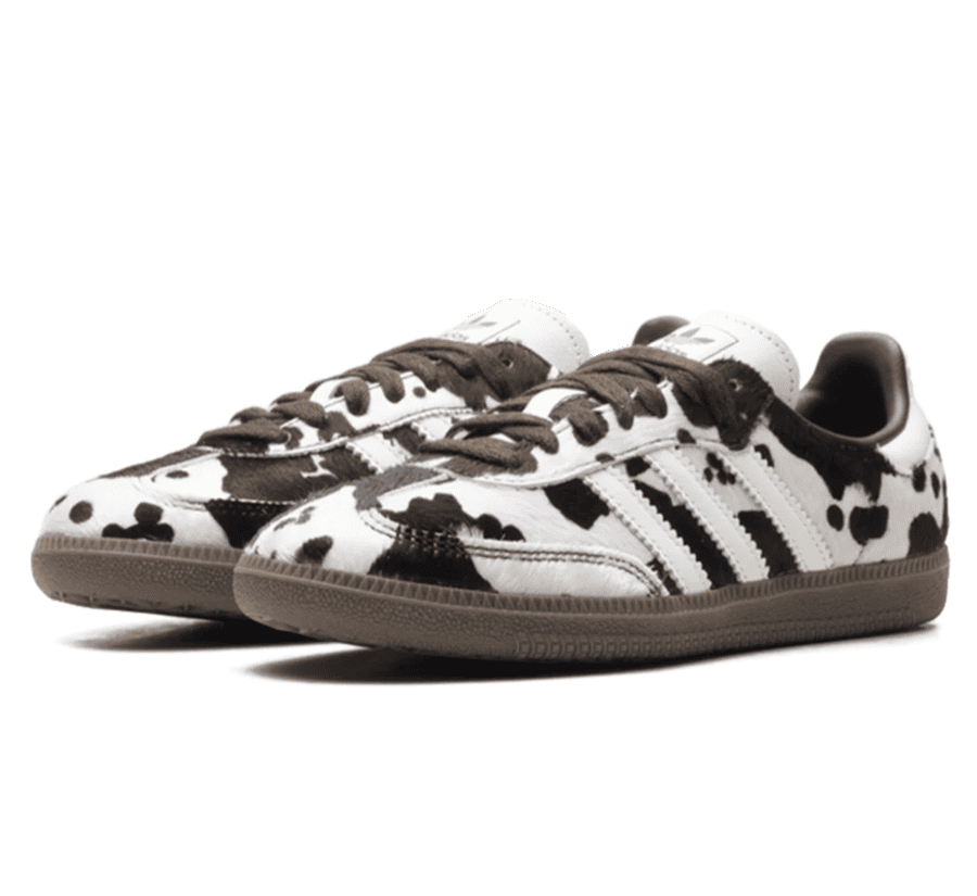 Adidas Samba Cow Print White (W) - Kuh Print Sneaker