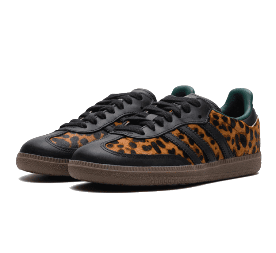 Adidas Samba OG Leopard Core Black (W)