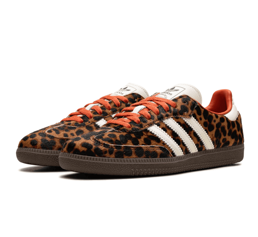 Adidas Samba OG Leopard Cream Orange (W)