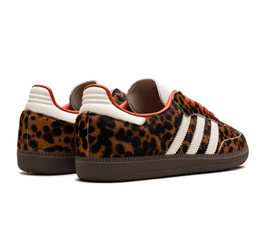 Adidas Samba OG Leopard Cream Orange (W)