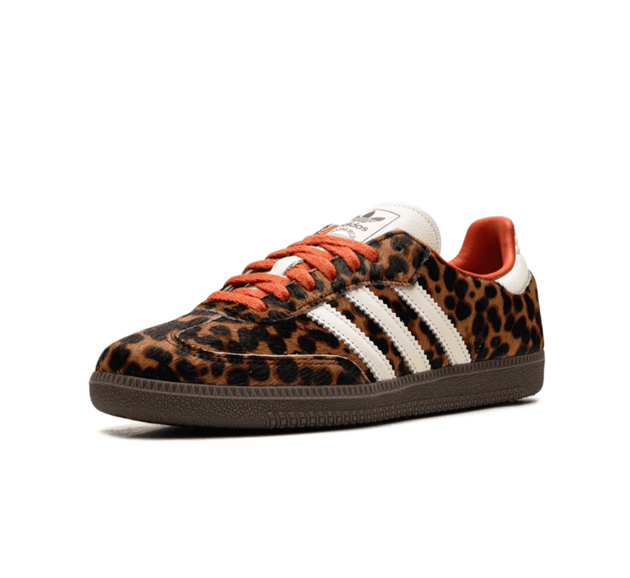 Adidas Samba OG Leopard Cream Orange (W)