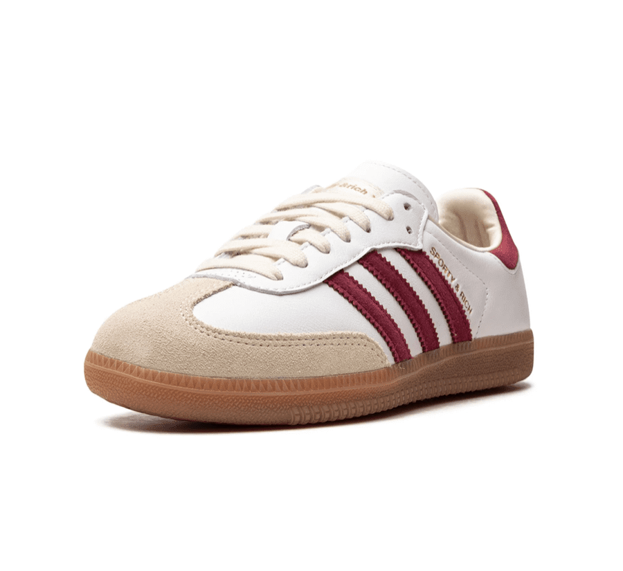 Adidas Samba OG x Sporty & Rich 'White Core Burgundy'