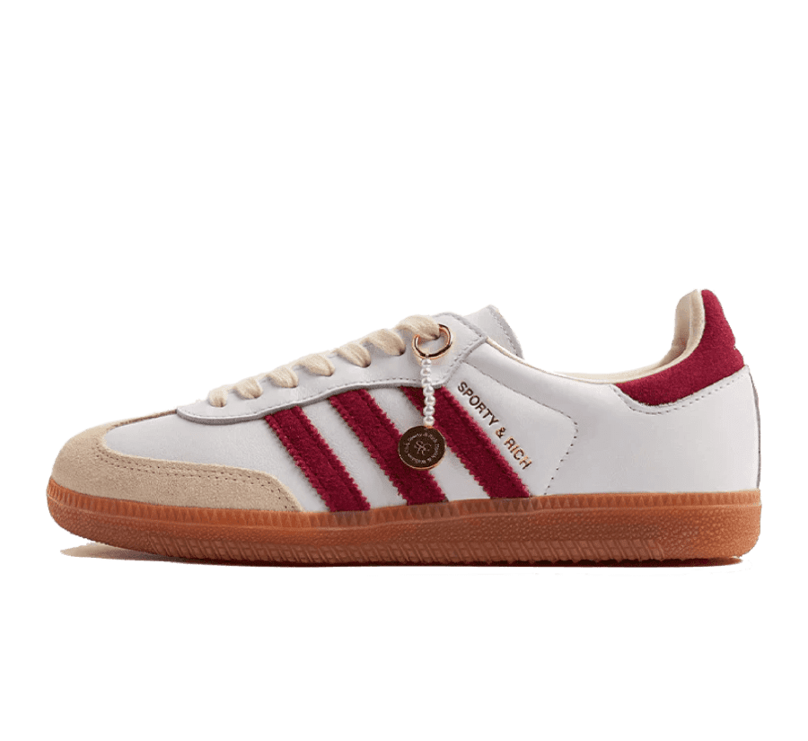 Adidas Samba OG x Sporty & Rich 'White Core Burgundy'