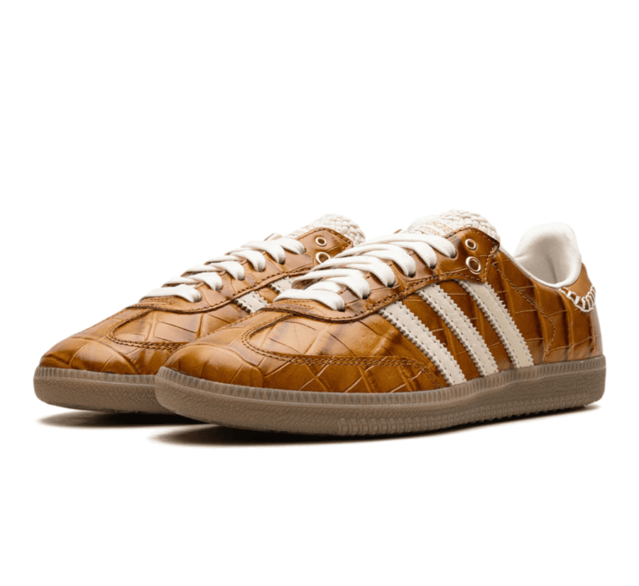 Adidas Samba x Wales Bonner 'Brown Croc'