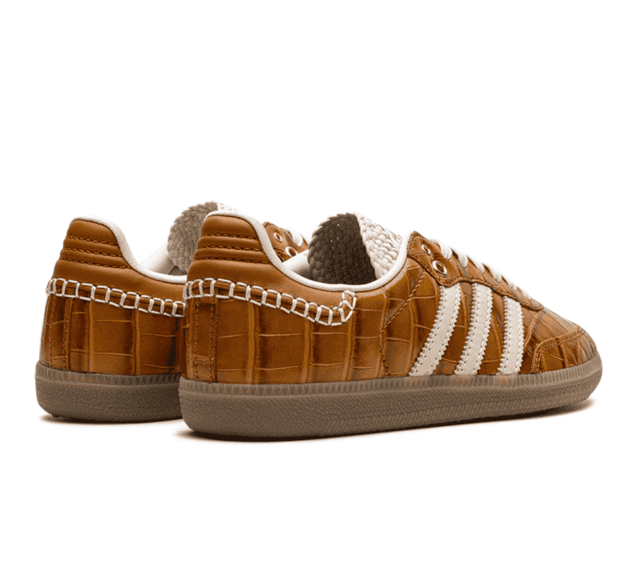 Adidas Samba x Wales Bonner 'Brown Croc'