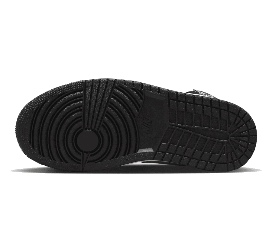 Air Jordan 1 Mid Black Chrome