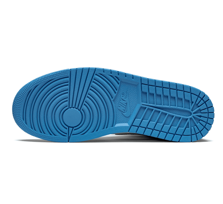 Air Jordan 1 Mid Black White University Blue (W)