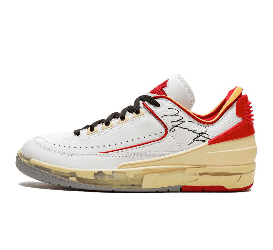 Air Jordan 2 Low SP x Off-White "White Red"