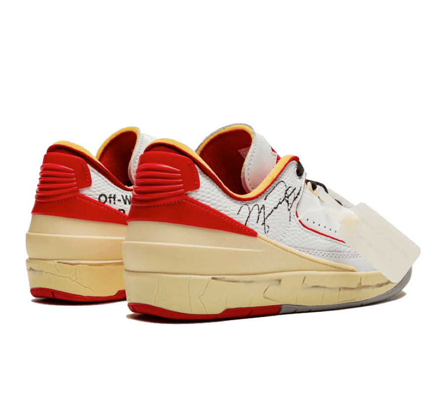 Air Jordan 2 Low SP x Off-White "White Red"