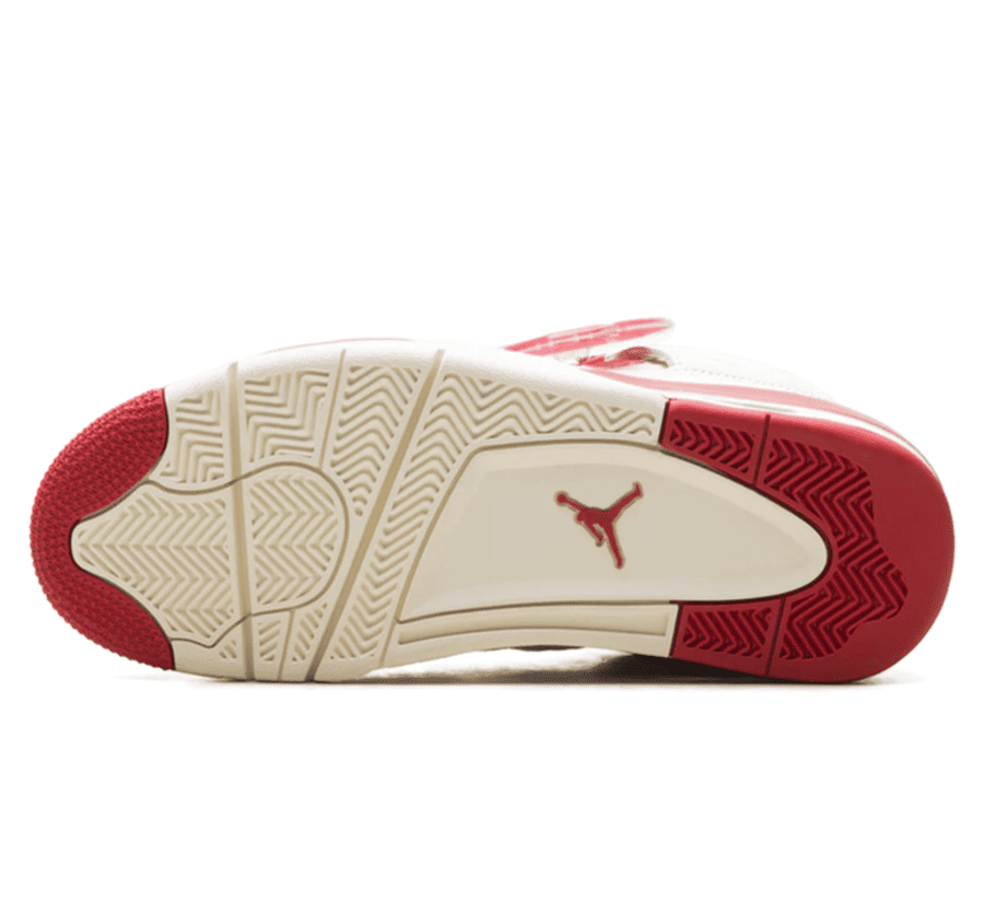 Air Jordan 4 Valentine's Day (W) - weiß roter Sneaker