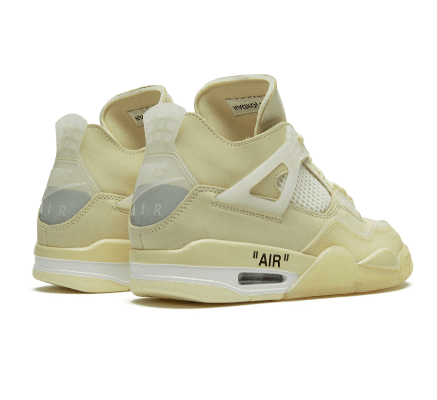 Air Jordan 4 x Off-White Sail