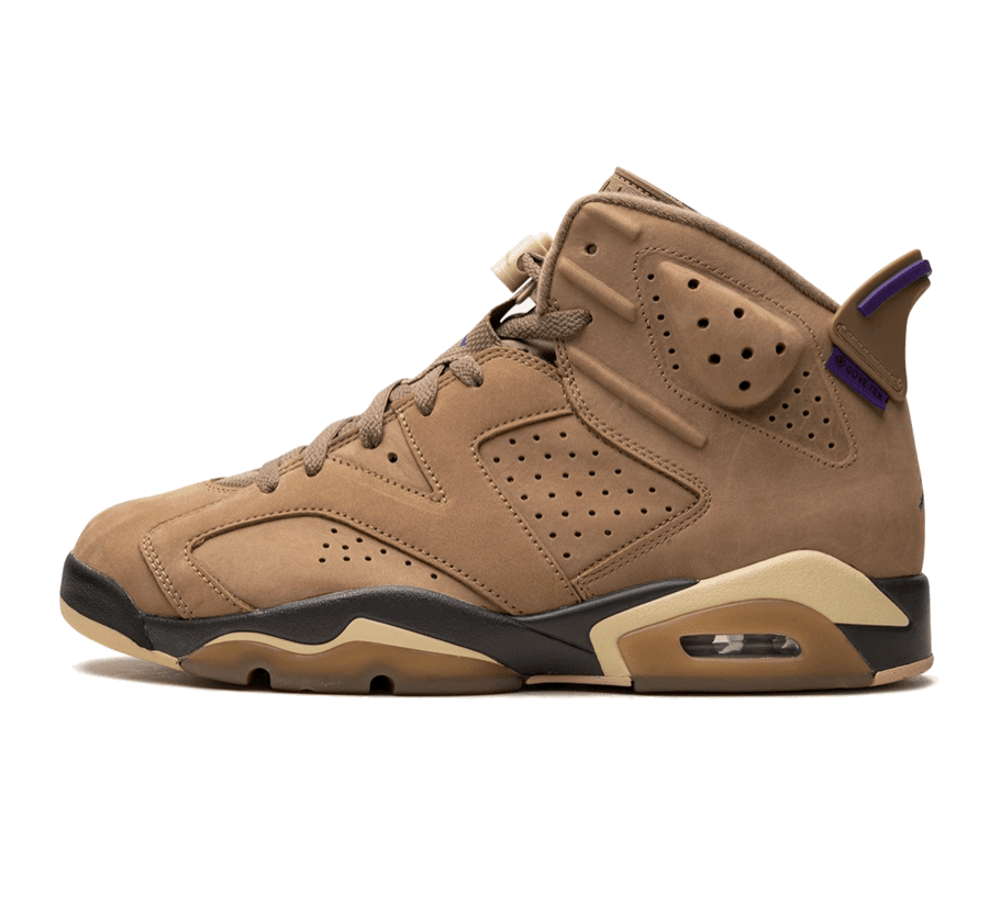 Air Jordan 6 x Gore-Tex 'Brown Kelp' (W)