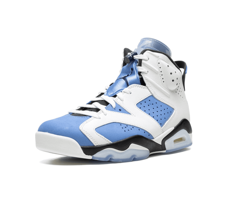 Air Jordan 6 UNC White