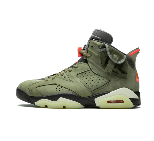Air Jordan 6 x Travis Scott 'Olive'