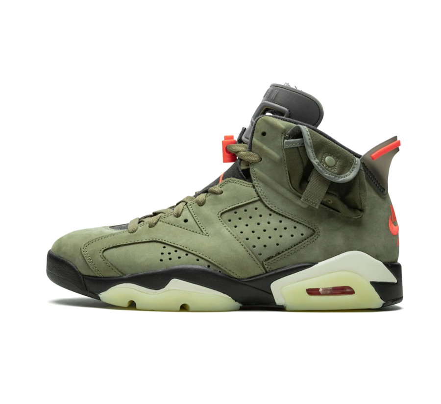 Air Jordan 6 x Travis Scott 'Olive'