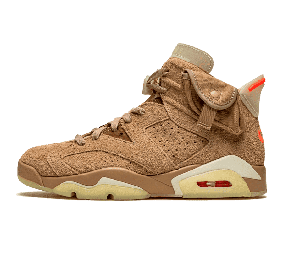 Air Jordan 6 x Travis Scott 'British Khaki'