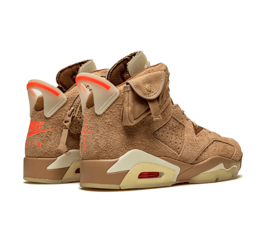 Air Jordan 6 x Travis Scott 'British Khaki'