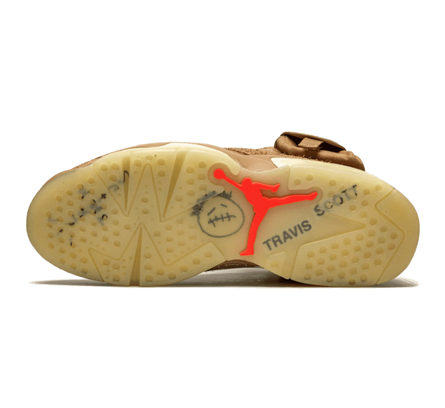 Air Jordan 6 x Travis Scott 'British Khaki'