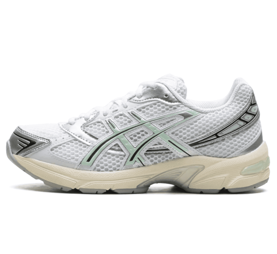 ASICS GEL-1130 White Mint Tint Damen 1202A164-120 Paar vorne Hauptbild Perspective