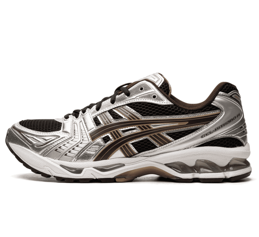 ASICS GEL-KAYANO 14 Black Coffee 1201A019-004 Paar vorne Hauptbild Perspective