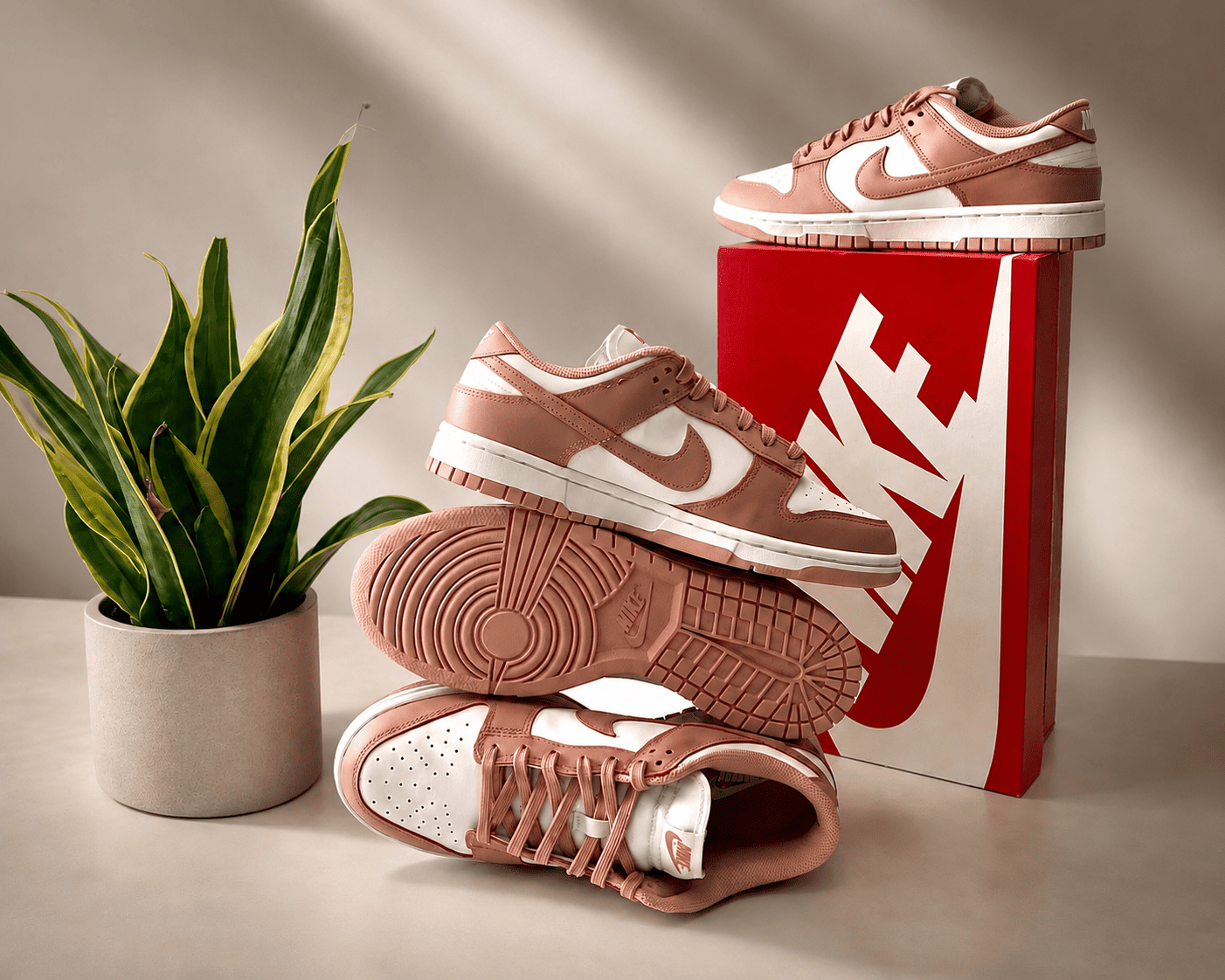 Brandneue Sneaker mit roter Nike Box von CARPET KICKS