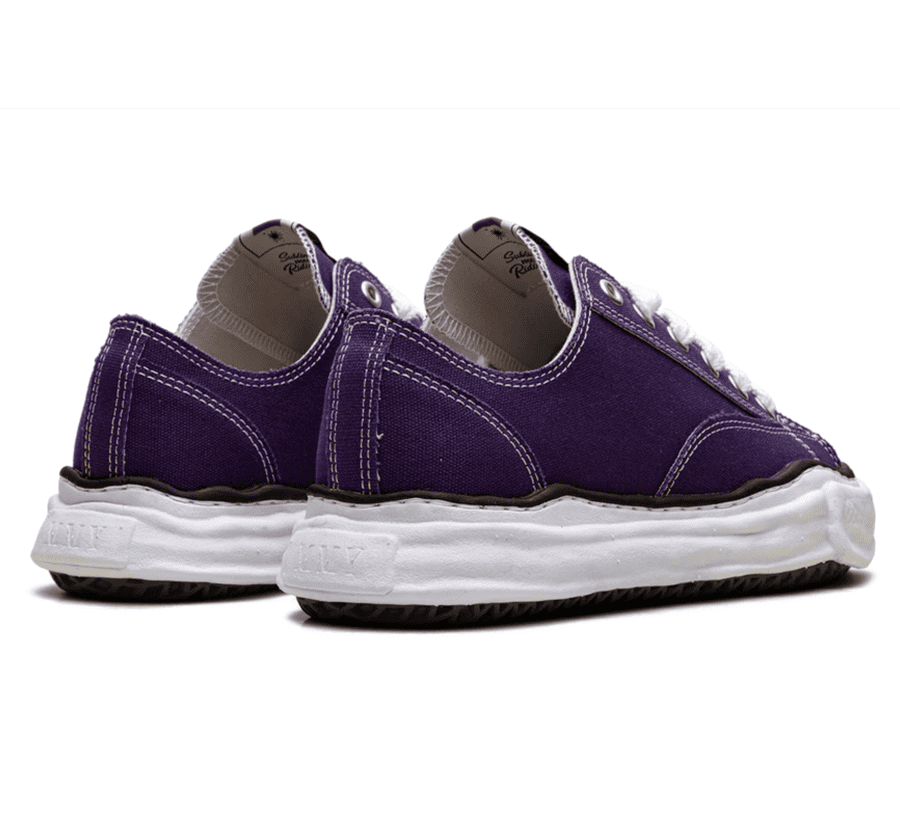 Maison Mihara Yasuhiro Peterson OG Sole Canvas Low Purple - lila Sneaker