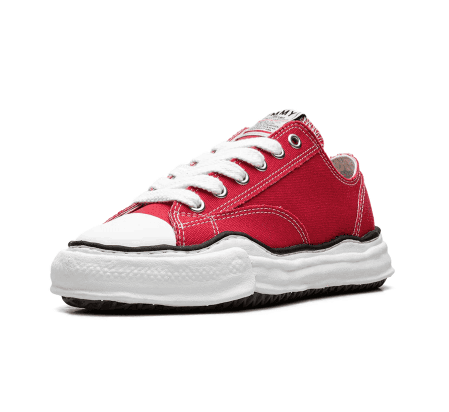 Maison Mihara Yasuhiro Peterson OG Sole Canvas Low Red - roter Sneaker