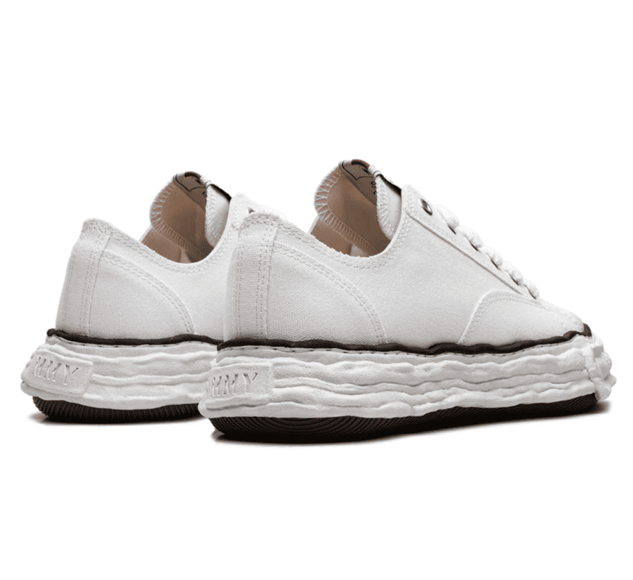 Maison Mihara Yasuhiro Peterson OG Sole Canvas Low White - weißer Sneaker