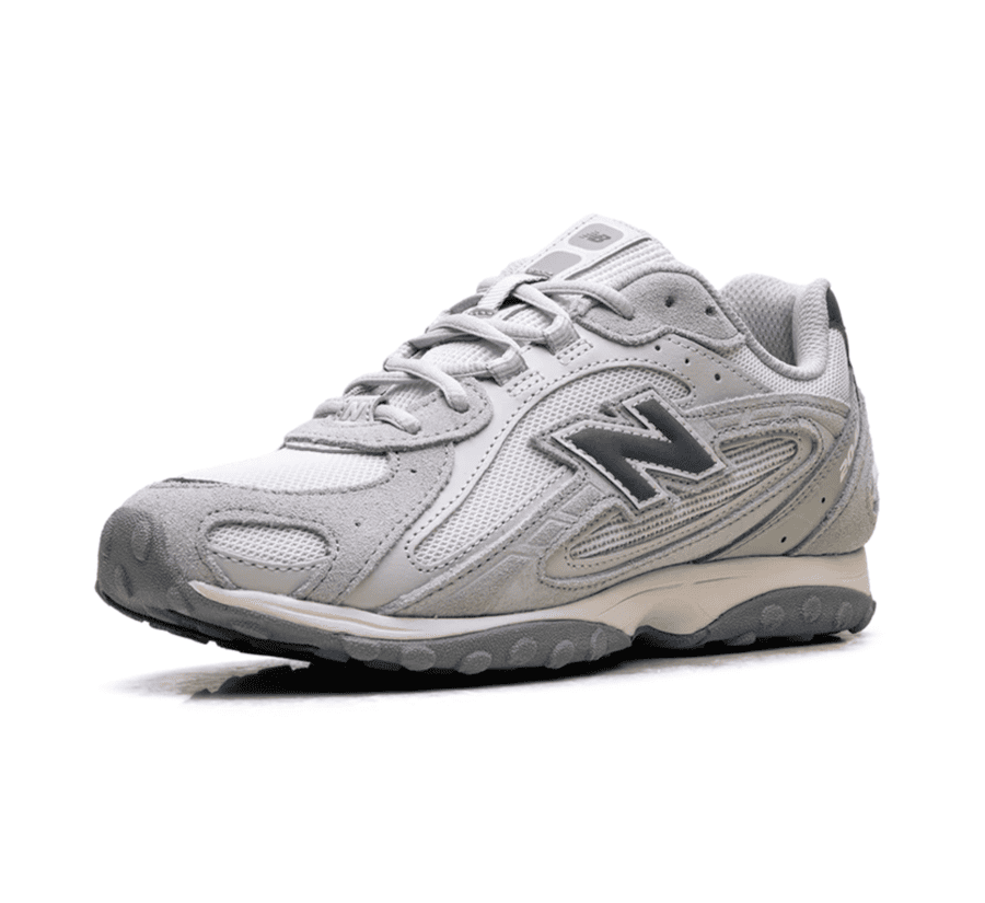 New Balance 204L Raincloud Ash Wood einzelner Schuh seitlich mit flacher Lifestyle-Silhouette