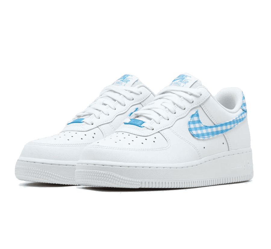 Nike Air Force 1 Low Blue Gingham