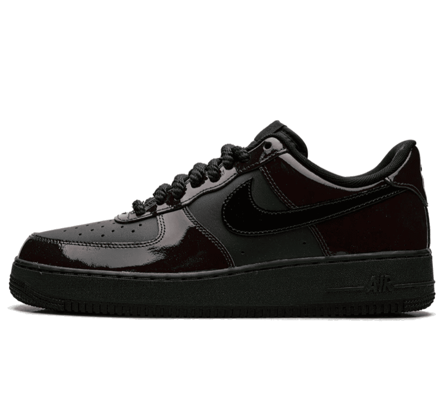 Nike Air Force 1 Low 07 LV8 Patent Beef and Broccoli IX4088-352 Paar vorne Hauptbild Perspective