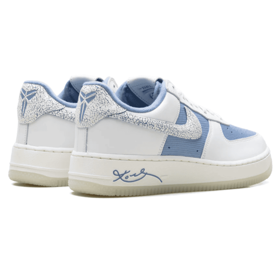 Nike Air Force 1 Low x Kobe Bryant " City Of Champions " - weiß blauer Sneaker