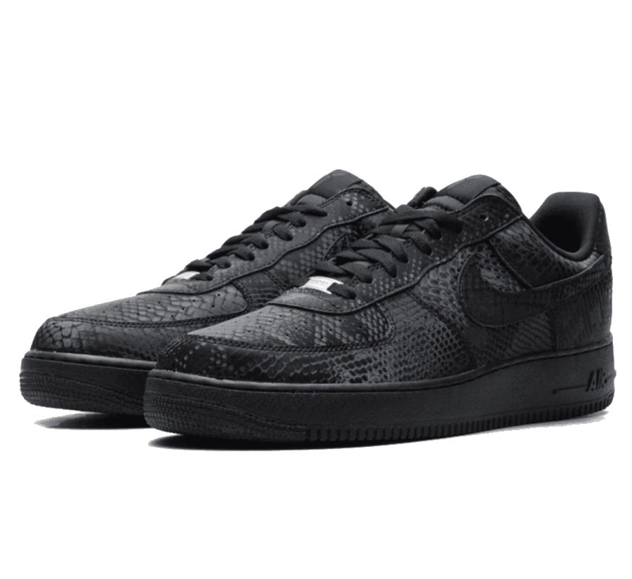 Nike Air Force 1 Low x Kobe Bryant "Forever Black" - schwarzer Sneaker