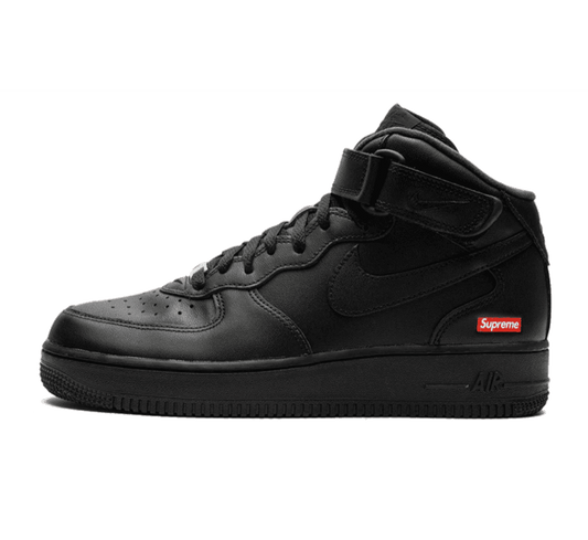 Nike Air Force 1 Mid x Supreme 'Black'