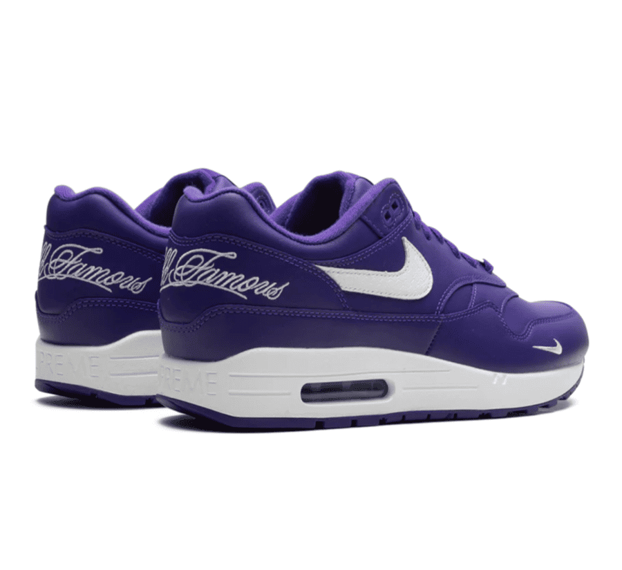 Nike Air Max 1 '87 SP x Supreme 'Varsity Purple'