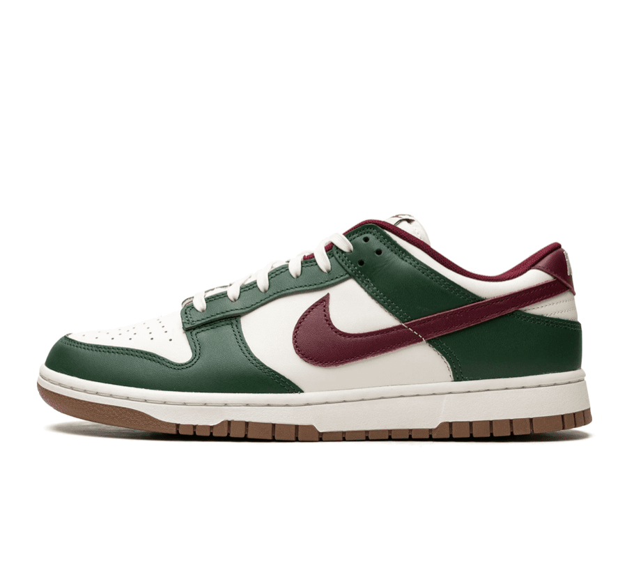 Nike Dunk Low Gorge Green Team Red Seite