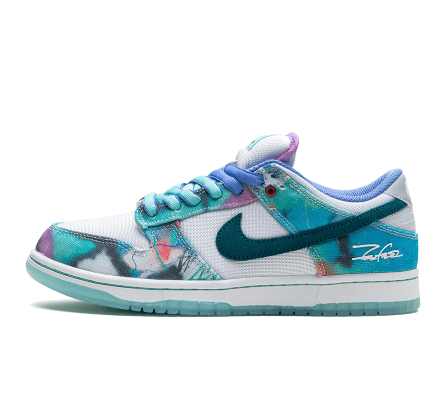 Nike SB Dunk Low x Futura Laboratories 'Bleached Aqua'