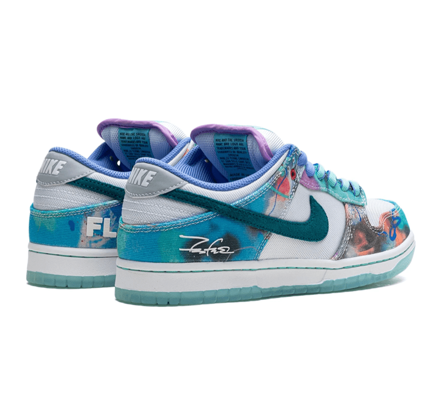 Nike SB Dunk Low x Futura Laboratories 'Bleached Aqua'