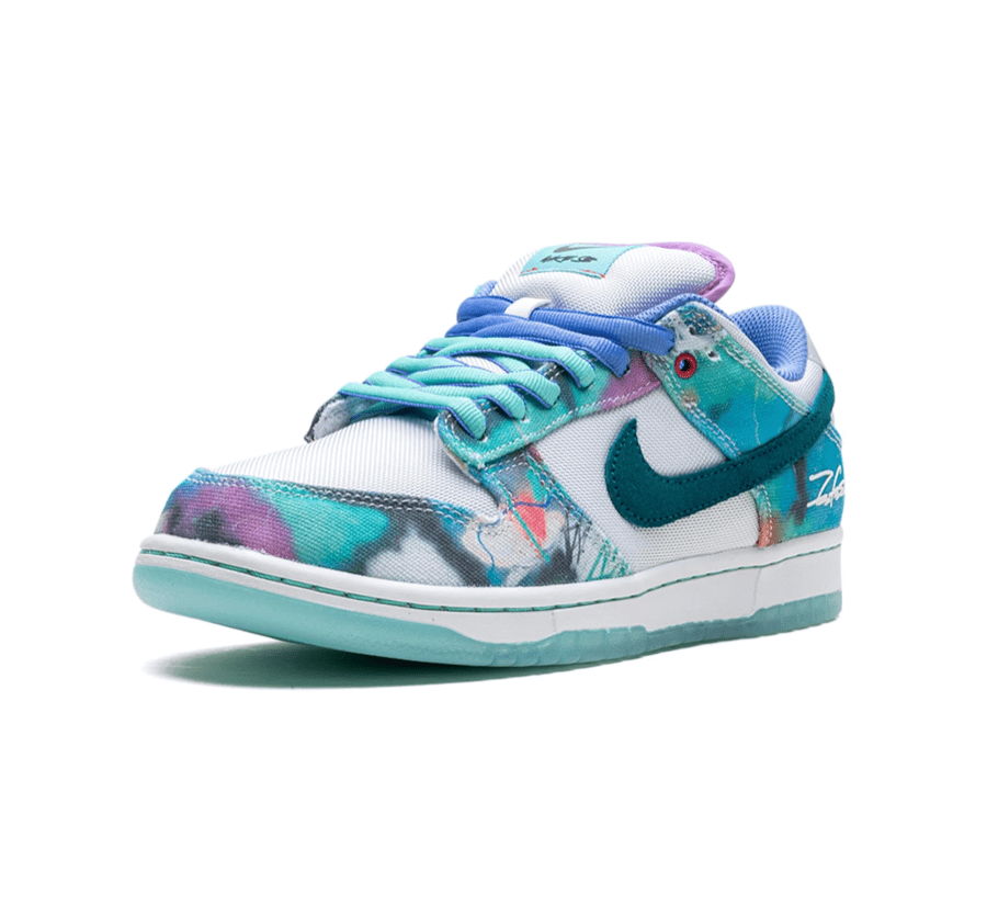 Nike SB Dunk Low x Futura Laboratories 'Bleached Aqua'