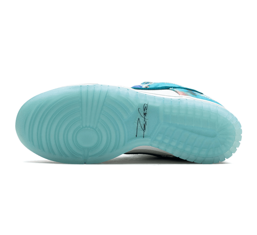 Nike SB Dunk Low x Futura Laboratories 'Bleached Aqua'